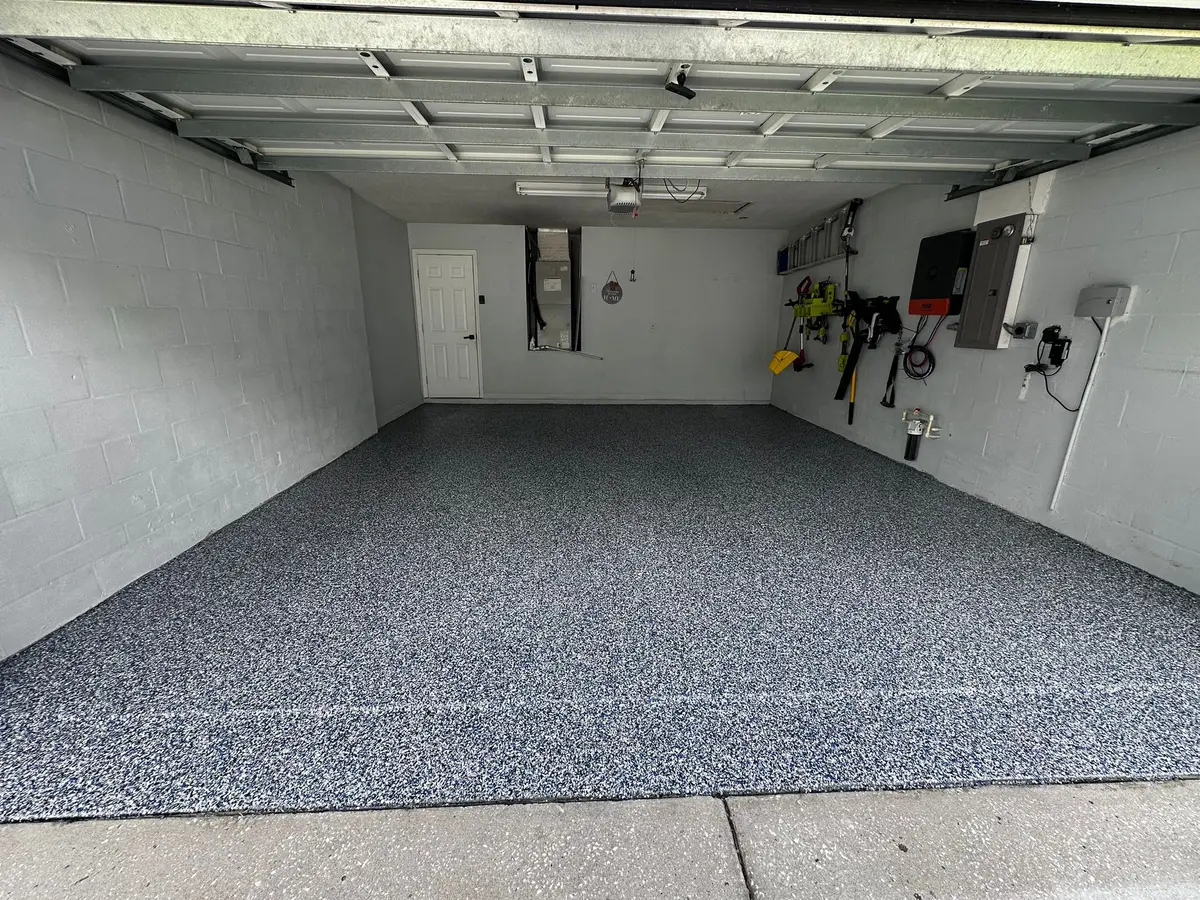 Finished epoxy floor by D'Santis, project 4